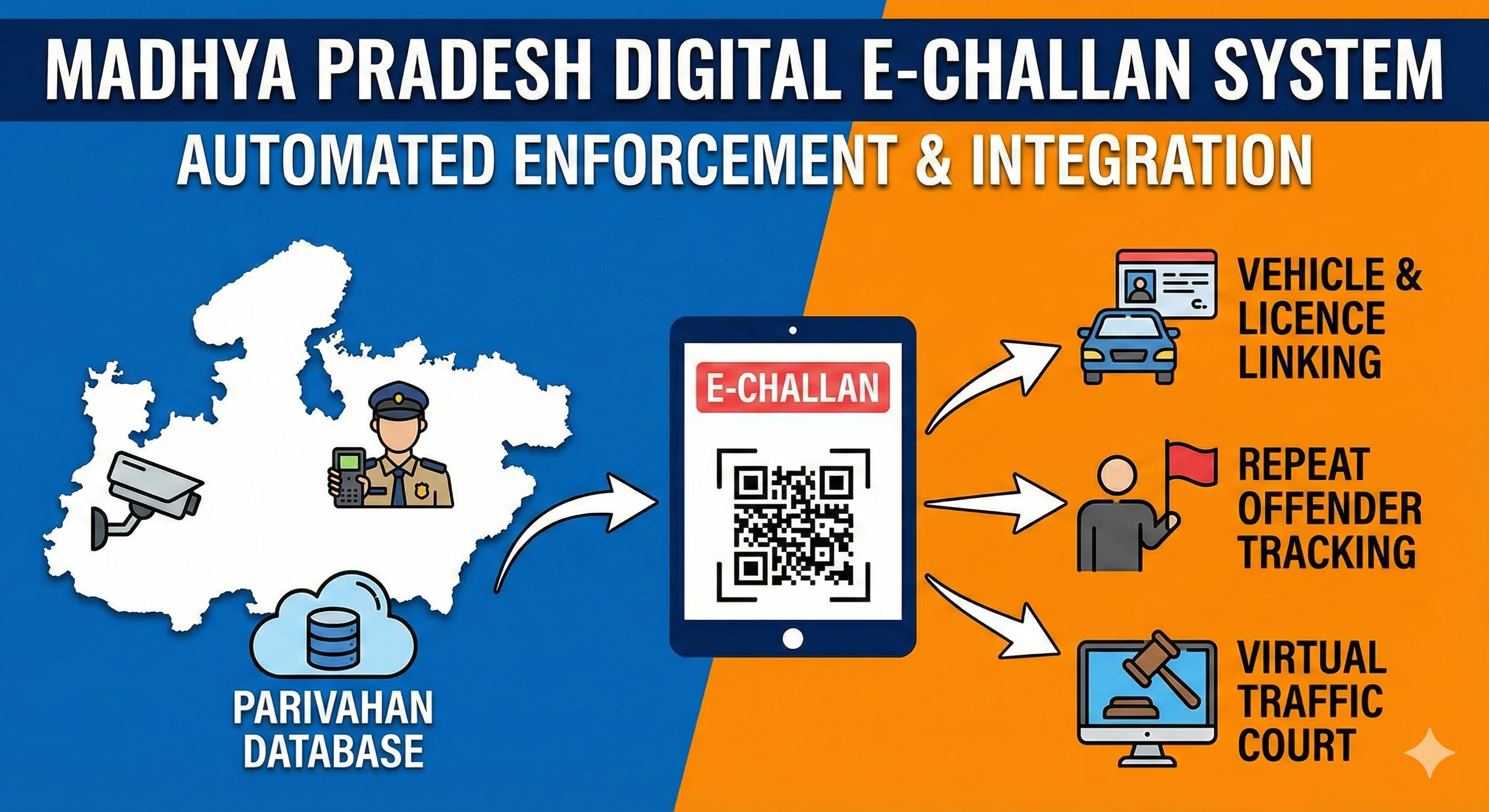 e-Challan Payment in Madhya Pradesh (MP)